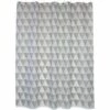 Rideau De Douche MSV Narok Gris 180cm - Gris