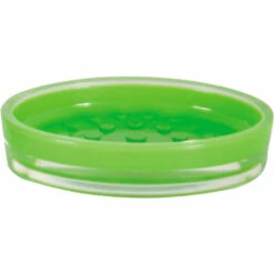 MSV Jabonera Acrylique Vert 13 X 9 X 3 Cm