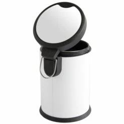 MSV Poubelle à Pédale Inox 3L Blanc - Blanc 6 MSV Poubelle à Pédale Inox 3L Blanc - Blanc -Promos MSV Magasin 29457898 3