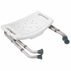 MSV Tabouret De Douche Pliable Antidérapant - Max 120kg - Blanc -Promos MSV Magasin 29457912 3