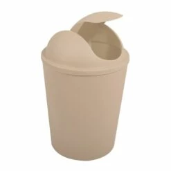 MSV Poubelle à Bascule PP AKO 5,5L Beige - Beige -Promos MSV Magasin 29458105 3