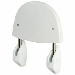 MSV Siège De Douche Mural Rabattable ABS & Inox Blanc - Max 120kg - Blanc -Promos MSV Magasin 29458225 3