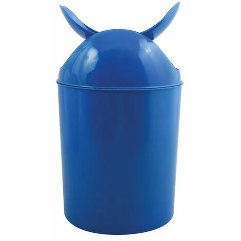 MSV Poubelle à Bascule PS 5L Bleu - Bleu 2 MSV Poubelle à Bascule PS 5L Bleu - Bleu – Image 2