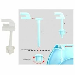 MSV Abattant WC PP Blanc - Charnières PS -Promos MSV Magasin 29458250 3