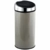 MSV Poubelle Touch Inox 30L Taupe - Taupe
