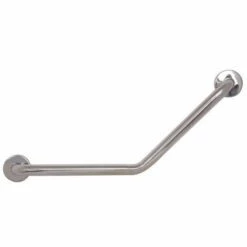 MSV Barre De Redressement Ou D'appui Coudée 35x35cm Acier Inox