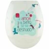 MSV Abattant WC Thermo Dur BATH & LOVE Multicolor - Charnières PS - Multicolor