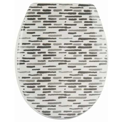 MSV Abattant WC Thermo Dur LOFT Gris & Blanc - Charnières PS - Gris 1 MSV Abattant WC Thermo Dur LOFT Gris & Blanc - Charnières PS - Gris