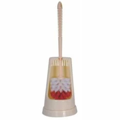MSV Brosse Wc Avec Support PP Beige - Beige