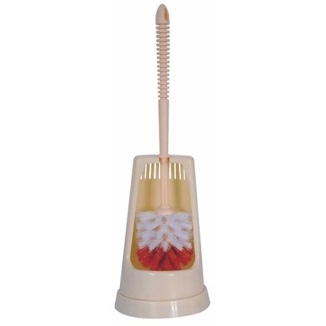 MSV Brosse Wc Avec Support PP Beige - Beige 1 MSV Brosse Wc Avec Support PP Beige - Beige
