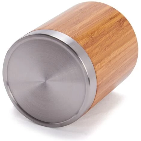 MSV Brosse Wc Avec Support Bois Pin - Marron 2 MSV Brosse Wc Avec Support Bois Pin - Marron – Image 2