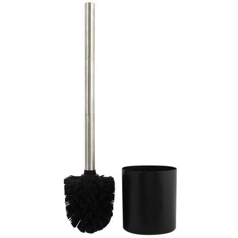 MSV Brosse Wc Avec Support MDF & Acier Inox Carré Cox 70' - Blanc 2 MSV Brosse Wc Avec Support MDF & Acier Inox Carré Cox 70' - Blanc â Image 2