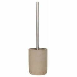 MSV Brosse Wc Avec Support Ciment Brasilia - Gris