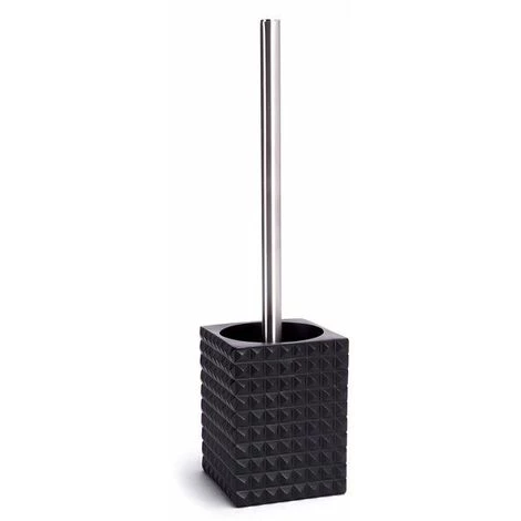 MSV Brosse Wc Avec Support Poyresine KUBIK Noir - Noir 1 MSV Brosse Wc Avec Support Poyresine KUBIK Noir - Noir