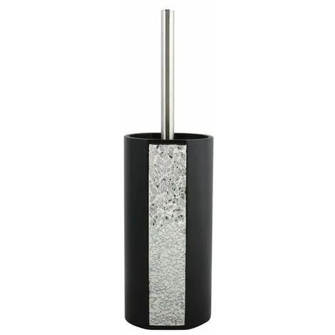 MSV Brosse Wc Avec Support Polyresine LUANDA Noir - Noir 1 MSV Brosse Wc Avec Support Polyresine LUANDA Noir - Noir