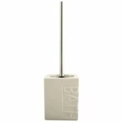 MSV Brosse Wc Avec Support Céramique KOH TAO Beige - Beige