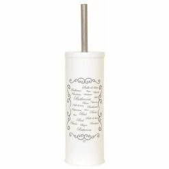 MSV Brosse Wc Avec Support Acier PARIS Crème - Beige