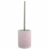 MSV Brosse Wc Avec Support Céramique CAGLIARI Rose Pastel - Rose