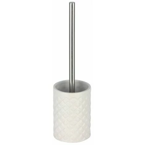 MSV Brosse Wc Avec Support Céramique Garden Blanc - Blanc 1 MSV Brosse Wc Avec Support Céramique Garden Blanc - Blanc