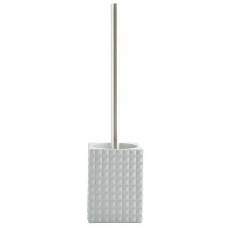 MSV Brosse Wc Avec Support Polyresine KUBIK Gris Clair - Gris 1 MSV Brosse Wc Avec Support Polyresine KUBIK Gris Clair - Gris