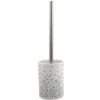 MSV Brosse Wc Avec Support Céramique BREST Taupe - Taupe