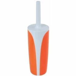 MSV Brosse Wc Avec Support Polyresine Kandy Orange - Orange
