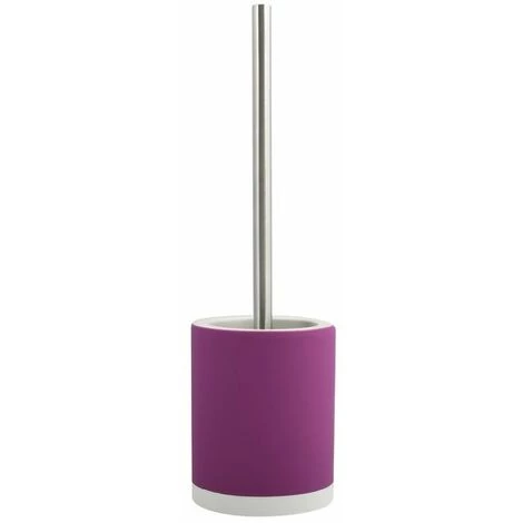 MSV Brosse Wc Avec Support Céramique CAGLIARI Violet - Violet 1 MSV Brosse Wc Avec Support Céramique CAGLIARI Violet - Violet