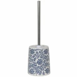MSV Brosse Wc Avec Support Céramique IKEBANA Bleu - Bleu
