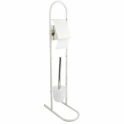 MSV Combiné Wc Acier Blanc - Blanc