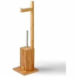 MSV Combiné Wc Bambou & Inox - Marron 9 MSV Combiné Wc Bambou & Inox - Marron -Promos MSV Magasin 29661271 5