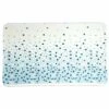 MSV Tapis De Bain Microfibre 45x75cm BREST Bleu - Bleu