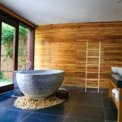 MSV Porte Serviettes Echelle 6 Niveaux Bambou - Marron -Promos MSV Magasin 29806594 3