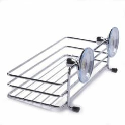 MSV Etagère Panier De Douche à Ventouses Chromé - Chromé 5 MSV Etagère Panier De Douche à Ventouses Chromé - Chromé -Promos MSV Magasin 29816137 3