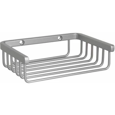 MSV Etagère Panier De Douche à Fixer PAPEY Alu - Gris 1 MSV Etagère Panier De Douche à Fixer PAPEY Alu - Gris