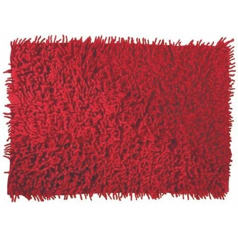 MSV Tapis De Bain Coton 40x60cm Rouge - Rouge 1 MSV Tapis De Bain Coton 40x60cm Rouge - Rouge