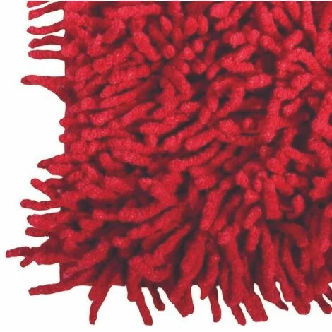 MSV Tapis De Bain Coton 40x60cm Rouge - Rouge 2 MSV Tapis De Bain Coton 40x60cm Rouge - Rouge – Image 2