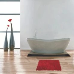MSV Tapis De Bain Coton 40x60cm Rouge - Rouge 7 MSV Tapis De Bain Coton 40x60cm Rouge - Rouge -Promos MSV Magasin 30009238 4