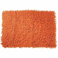 MSV Tapis De Bain Coton 40x60cm Orange - Orange