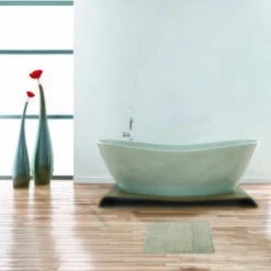 MSV Tapis De Bain Coton 45x70cm Ecru - Beige -Promos MSV Magasin 30009303 4