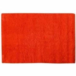 MSV Tapis De Bain Coton 45x70cm Orange - Orange