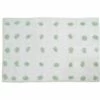 MSV Tapis De Bain Coton GRANZIO 50x80cm Blanc & Gris - Gris