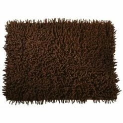 MSV Tapis De Bain Coton 40x60cm Marron - Marron
