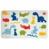 MSV Tapis De Bain Microfibre 45x75cm Zoo - Multicolor