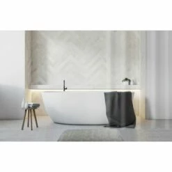 MSV Tapis De Bain Microfibre 45x75cm Gao - Taupe -Promos MSV Magasin 30009735 4