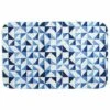 MSV Tapis De Bain Microfibre 45x75cm CALULA - Bleu