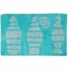 MSV Tapis De Bain Coton 50x80cm Moshi Bleu - Bleu