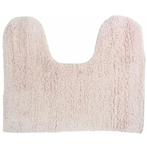 MSV Tapis De Bain Lavabo & Wc Coton 45x35cm Rose Pastel - Rose 1 MSV Tapis De Bain Lavabo & Wc Coton 45x35cm Rose Pastel - Rose