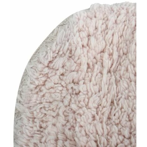 MSV Tapis De Bain Lavabo & Wc Coton 45x35cm Rose Pastel - Rose 2 MSV Tapis De Bain Lavabo & Wc Coton 45x35cm Rose Pastel - Rose – Image 2