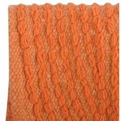 MSV Tapis De Bain Lavabo & Wc Coton 45x35cm Orange - Orange -Promos MSV Magasin 30013801 3