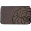 MSV Tapis De Bain Microfibre 45x75cm Kaya - Marron